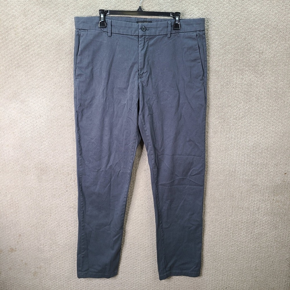 Banana Republic Pants Mens 36x34 Gray Chino Cotton Spandex Casual Workwear
